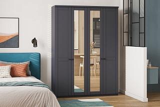 Шкаф распашной София РАХ - 5 МДФ Графит