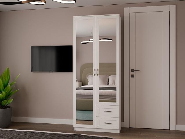 Шкаф распашной Стелла - 7 Белый