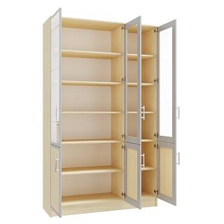 Книжный шкаф Альма - 15 Дуб Молочный