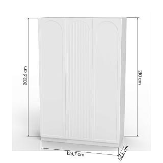 Шкаф распашной Нероли Пуш 3.3