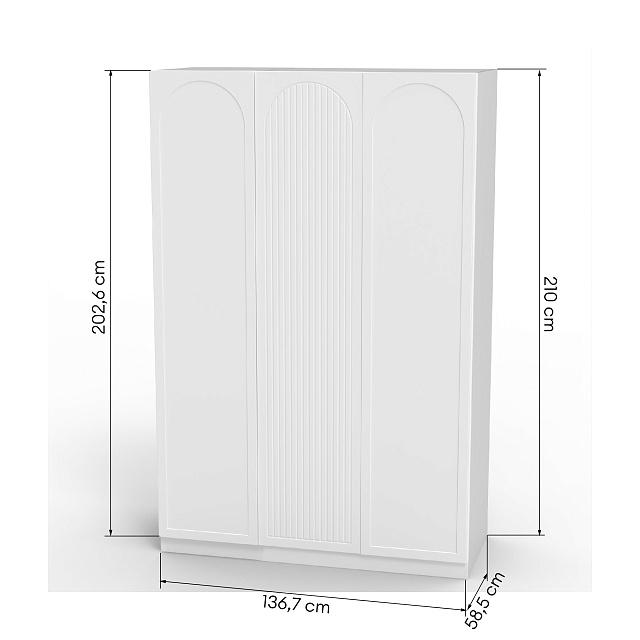 Шкаф распашной Нероли Пуш 3.3