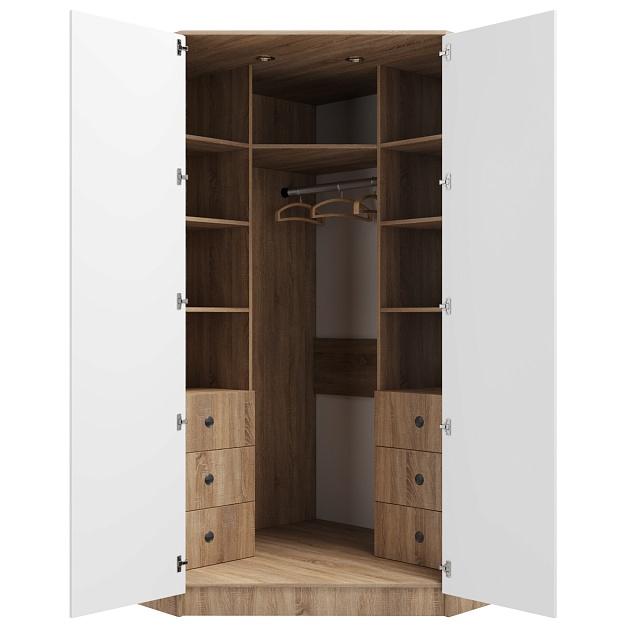 Шкаф угловой Стильный - 2У Дуб Сонома