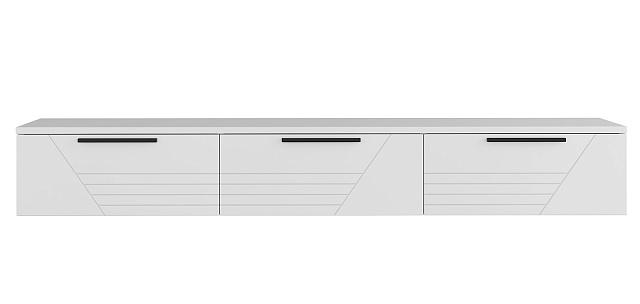 Тумба под ТВ подвесная Синтра 1 Белый