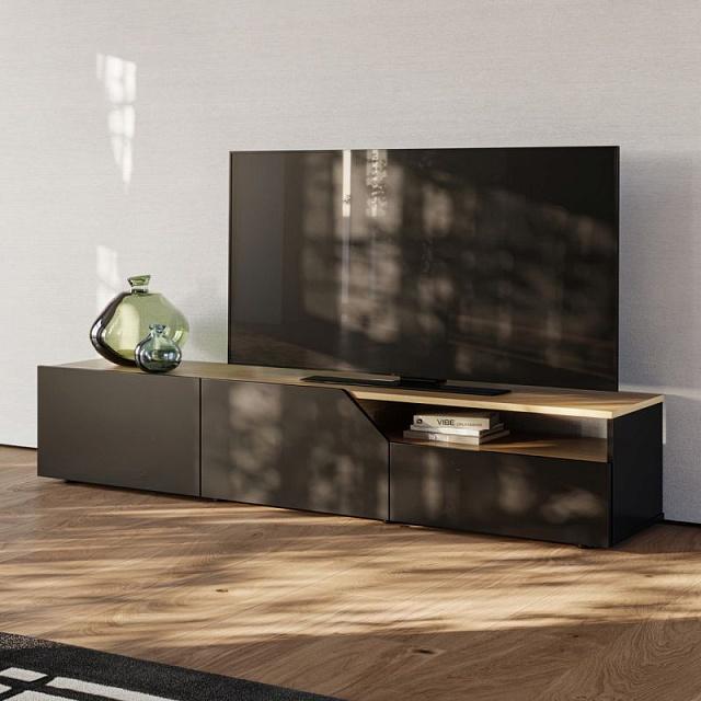 Тумба под ТВ Рума Черный