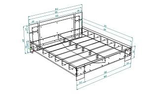 Кровать Джемма 1800