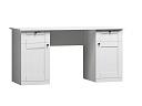 Письменный стол София РАХ - 3 МДФ Белый
