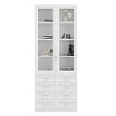 Книжный шкаф Библиограф - 2 №6 Белый