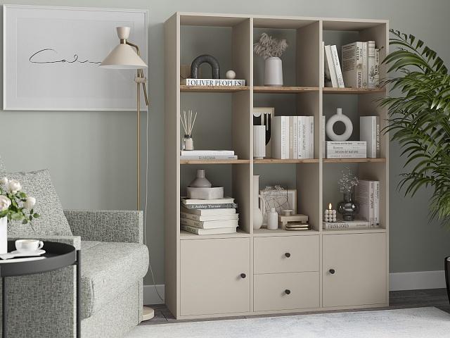 Стеллаж Оренсе - 7 Кашемир