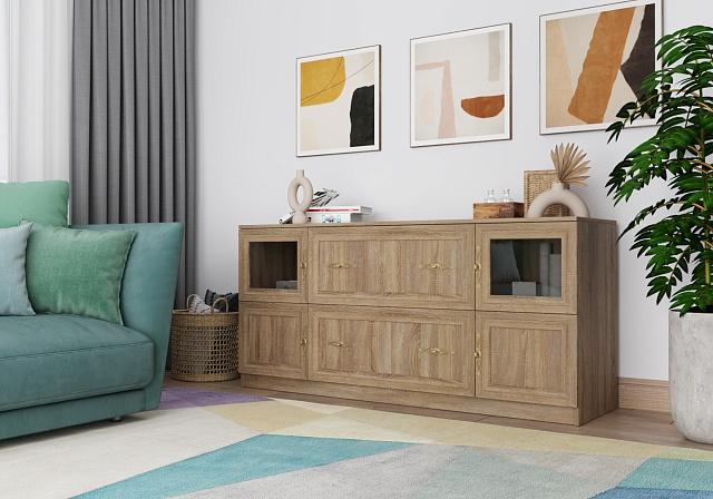 Комод Карлос - 037 Дуб Сонома