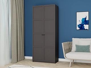 Шкаф распашной Скаген - 2 Графит