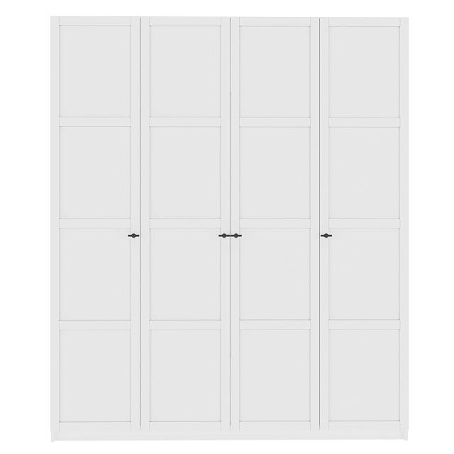 Шкаф распашной Скаген - 4 Белый