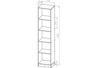 Стеллаж Сокол - 14