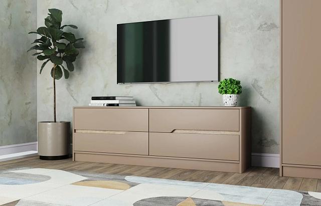 Тумба под ТВ Бонди - 2 Капучино