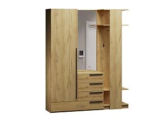 Прихожая Лорена Пакс - 6 Дуб Золотистый