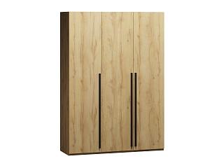 Шкаф распашной Лорена Пакс - 3 Дуб Золотистый