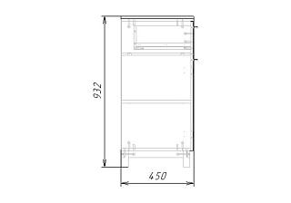 Комод Техас - 3 МДФ