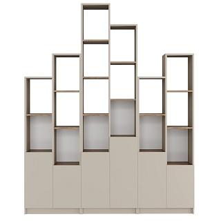 Стеллаж Оренсе - 4 Кашемир