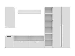Стенка Лорена Пакс - 6 Белый