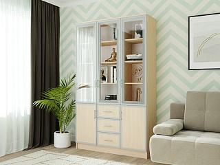 Книжный шкаф Альма - 17 Дуб Молочный