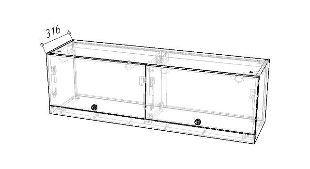 Антресоль Скарабей - 1 Кашемир