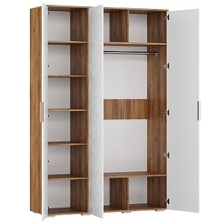 Шкаф распашной Асти - 3 Белый