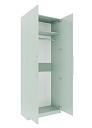 Шкаф распашной Калифорния - 2 Пастельный Зеленый