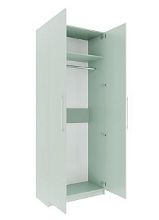 Шкаф распашной Калифорния - 2 Пастельный Зеленый