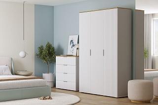 Спальня Салерно - 3 Белый