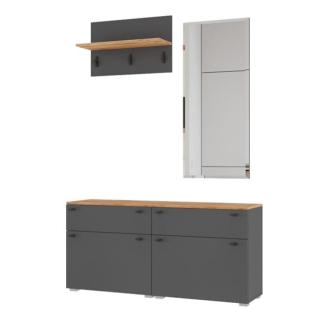 Прихожая Квели - 13 Графит