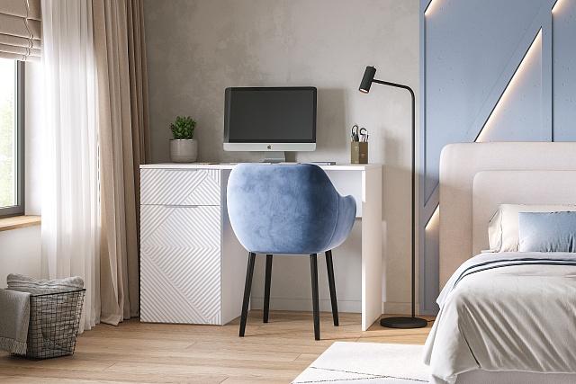 Письменный стол Салерно NEW 4 Белый