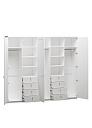 Шкаф распашной София РАХ - 21 МДФ Белый