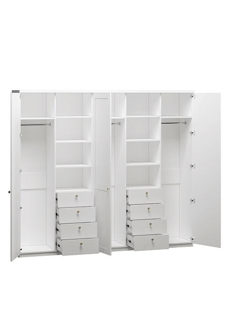 Шкаф распашной София РАХ - 21 МДФ Белый