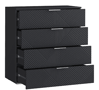 Комод Салерно NEW 4 Графит