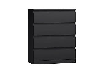 Комод Мальм - 16 Черный