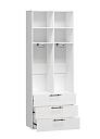Шкаф распашной Мори-Хелена - 4 Белый