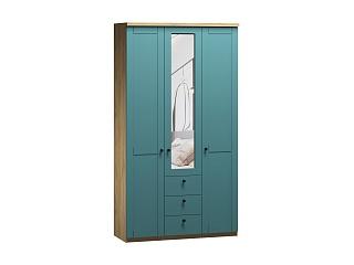 Шкаф распашной София РАХ - 15 МДФ Аквамарин