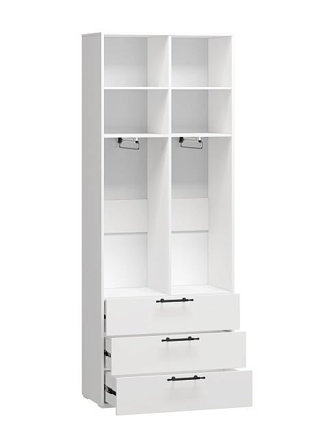 Шкаф распашной Мори-Хелена - 4 Белый