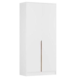 Шкаф распашной Бонди - 2 Белый