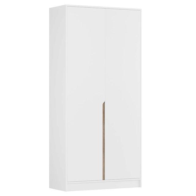 Шкаф распашной Бонди - 2 Белый
