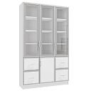 Книжный шкаф Альма - 19 Белый