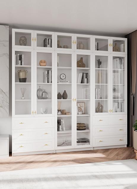 Библиотека Билли Хелена - 54 Белый / Золото