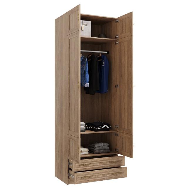 Шкаф распашной Карлос - 042 Дуб Сонома