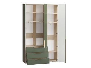 Шкаф распашной Кайси МДФ - 6 Шарли Green