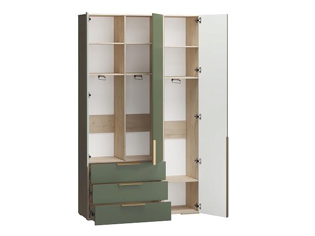 Шкаф распашной Кайси МДФ - 6 Шарли Green