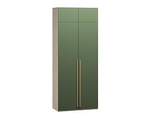 Шкаф распашной Микос - 2 МДФ с антресолью Шарли Green