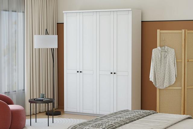 Шкаф распашной София РАХ - 3 МДФ Белый