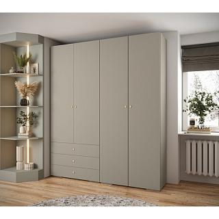 Шкаф распашной Люксор - 4.3 Кашемир
