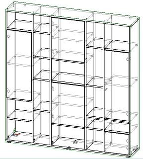 Стеллаж Куб - 1