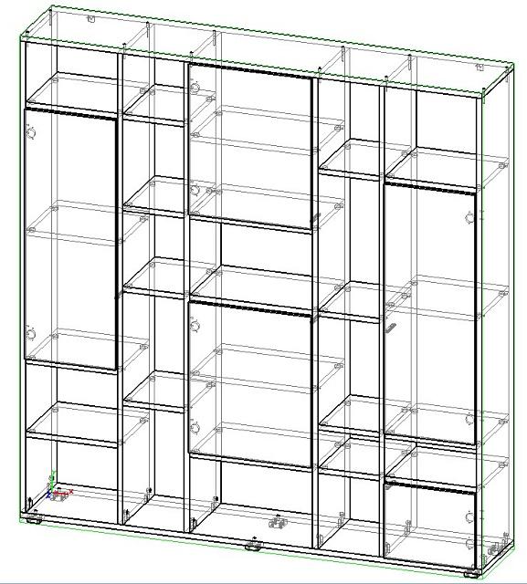 Стеллаж Куб - 1