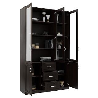 Книжный шкаф Библиограф - 3 №6 Венге